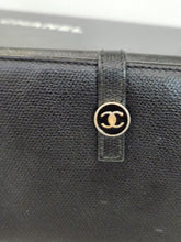 Load image into Gallery viewer, Grained Calfskin CC Button Wallet