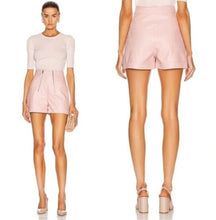 Load image into Gallery viewer, NWT Faux Leather Kallie Shorts