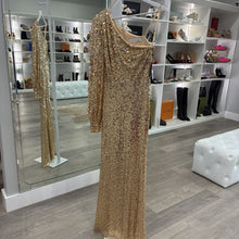 Load image into Gallery viewer, NWT Sequined One Shoulder Dress