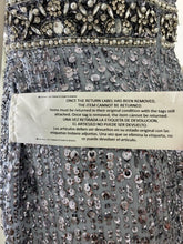 Load image into Gallery viewer, NWT Sequined Hi Neck Sleeveless Column Dress