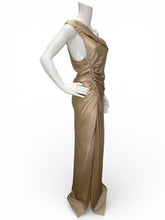 Load image into Gallery viewer, NWT Sahar Cold Shoulder Column Gown