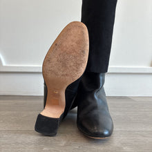 Load image into Gallery viewer, Lucinda Fold Over Knee High Leather Boots