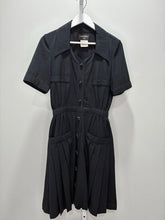 Load image into Gallery viewer, Rare 16P Coco Button Check Pleats Dress
