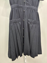 Load image into Gallery viewer, Rare 16P Coco Button Check Pleats Dress
