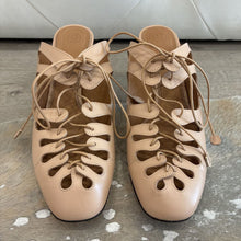 Load image into Gallery viewer, Dixie Lace Up Mules