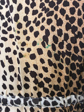 Load image into Gallery viewer, 2005 Cheetah Tie and Clasp Blouse