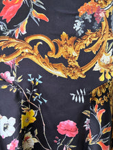 Load image into Gallery viewer, 2005 Floral Leopard Baroque Midi Skirt