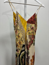 Load image into Gallery viewer, Baroque Floral Fancy Silk Dress
