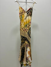 Load image into Gallery viewer, Baroque Floral Fancy Silk Dress