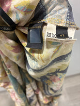 Load image into Gallery viewer, Baroque Floral Fancy Silk Dress