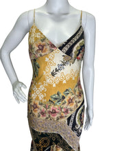 Load image into Gallery viewer, Baroque Floral Fancy Silk Dress