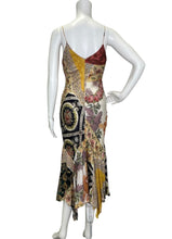 Load image into Gallery viewer, Baroque Floral Fancy Silk Dress