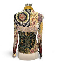 Load image into Gallery viewer, Collared Floral Long Sleeve Button Top