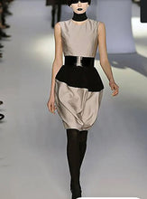 Load image into Gallery viewer, F/W 2008 Satin Dress with Balloon Skirt