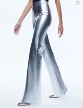 Load image into Gallery viewer, NWT LIVI METALLIC VEGAN LEATHER PANT