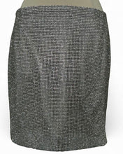 Load image into Gallery viewer, NWT Pati Rhinestone Mini Skirt