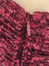 Load image into Gallery viewer, NWT Sequined Mini Halter Dress