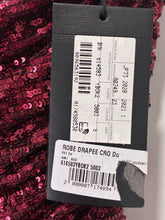 Load image into Gallery viewer, NWT Sequined Mini Halter Dress