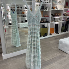 Load image into Gallery viewer, NWT Ruffled Floral Embroidered Gown 8037