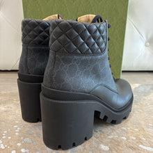 Load image into Gallery viewer, NIB Supreme Calfskin Leather Laceup Bootie