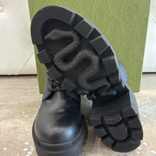 Load image into Gallery viewer, NIB Supreme Calfskin Leather Laceup Bootie