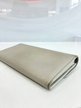 Load image into Gallery viewer, Metallic Caviar Sevruga Long Flap Wallet