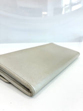 Load image into Gallery viewer, Metallic Caviar Sevruga Long Flap Wallet