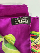 Load image into Gallery viewer, Flamingo Party Silk Scarf