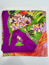 Load image into Gallery viewer, Flamingo Party Silk Scarf