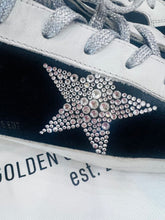 Load image into Gallery viewer, Private Edit Superstar Swavorski Suede Sneakers