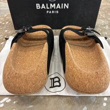 Load image into Gallery viewer, NIB B it Suede Dual Buckle Slides