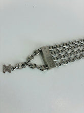 Load image into Gallery viewer, Rare Logo Plaque Quad Chain Bracelet