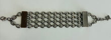 Load image into Gallery viewer, Rare Logo Plaque Quad Chain Bracelet