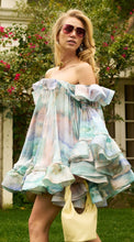 Load image into Gallery viewer, NWT Illuminate Flounce Mini Dress