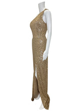 Load image into Gallery viewer, NWT Sequin One-Shoulder Gown