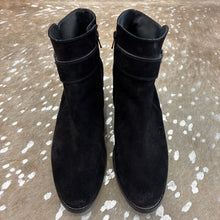 Load image into Gallery viewer, Suede Jano Moto Bootie