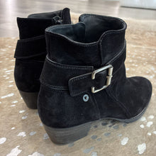 Load image into Gallery viewer, Suede Jano Moto Bootie