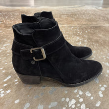 Load image into Gallery viewer, Suede Jano Moto Bootie