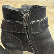 Load image into Gallery viewer, Suede Jano Moto Bootie