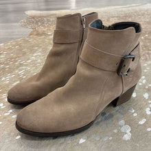 Load image into Gallery viewer, Suede Jano Moto Bootie