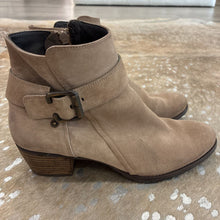 Load image into Gallery viewer, Suede Jano Moto Bootie