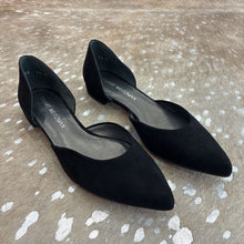Load image into Gallery viewer, Suede D'orsay Slip On Flats