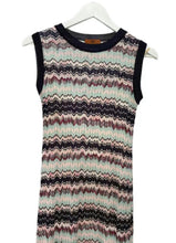 Load image into Gallery viewer, Zig-Zag Striped Maxi Dress