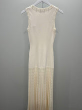 Load image into Gallery viewer, NWT Pearl Bead Knit Maxi Dress