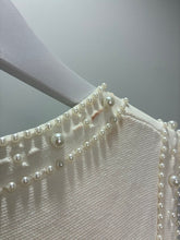 Load image into Gallery viewer, NWT Pearl Bead Knit Maxi Dress