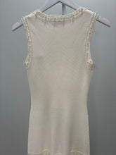 Load image into Gallery viewer, NWT Pearl Bead Knit Maxi Dress