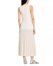Load image into Gallery viewer, NWT Pearl Bead Knit Maxi Dress