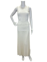 Load image into Gallery viewer, NWT Pearl Bead Knit Maxi Dress