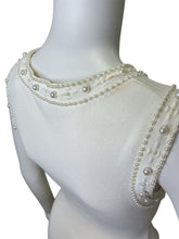 Load image into Gallery viewer, NWT Pearl Bead Knit Maxi Dress