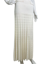 Load image into Gallery viewer, NWT Pearl Bead Knit Maxi Dress